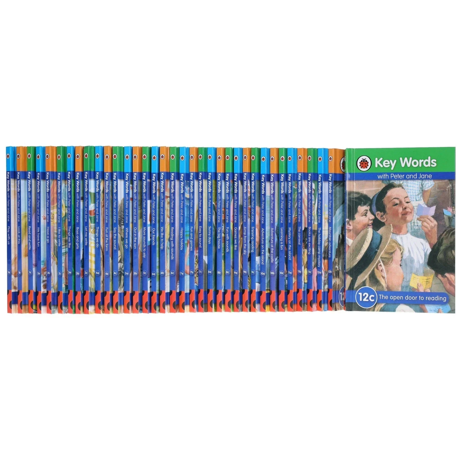 Ladybird Key Words with Peter and Jane 36 Books Collection Box Set - Image 3
