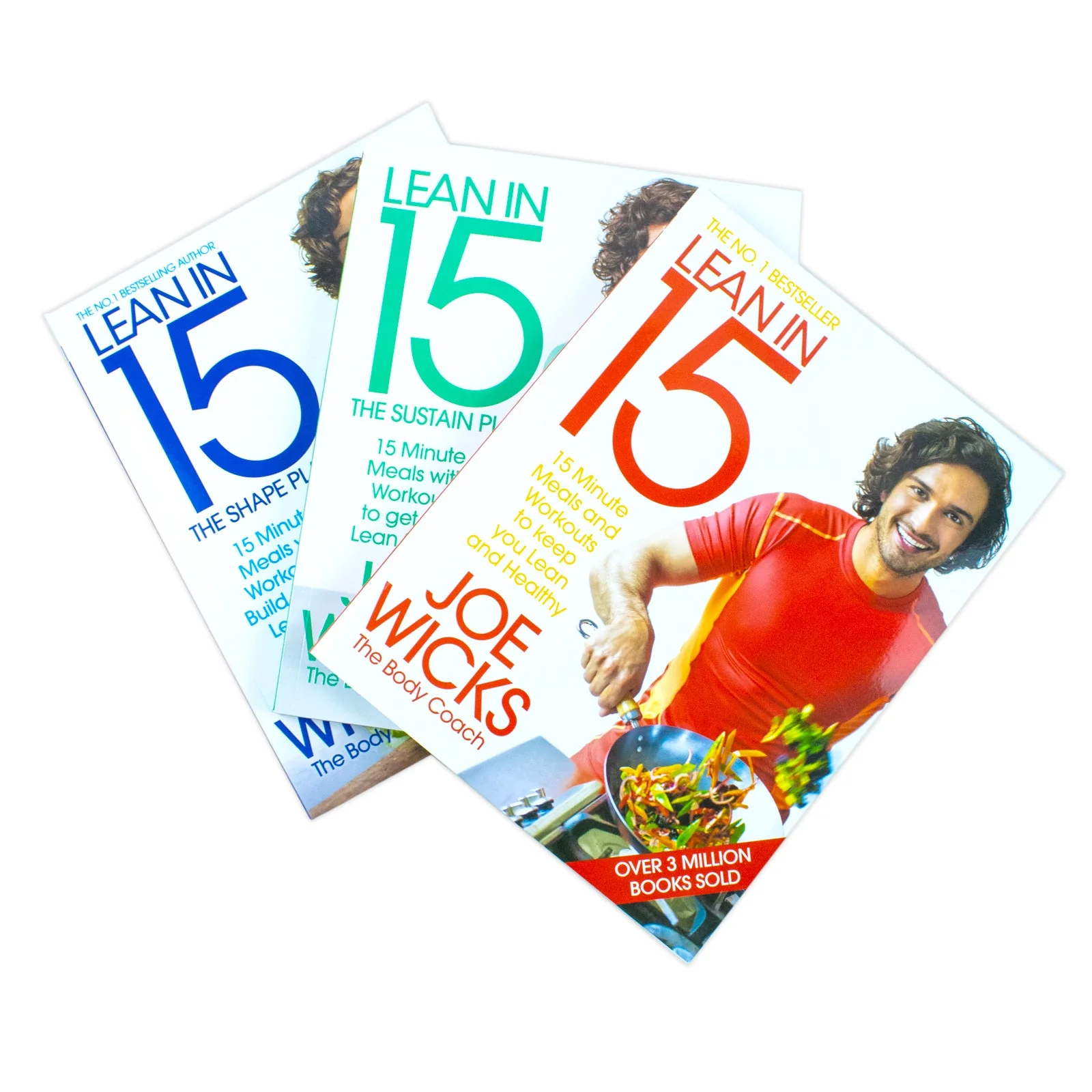Lean In 15 Collection Joe Wicks 3 Books Set Lean In 15 - The Shift Plan Lean In 15 - The Shape Pla.. - Image 3