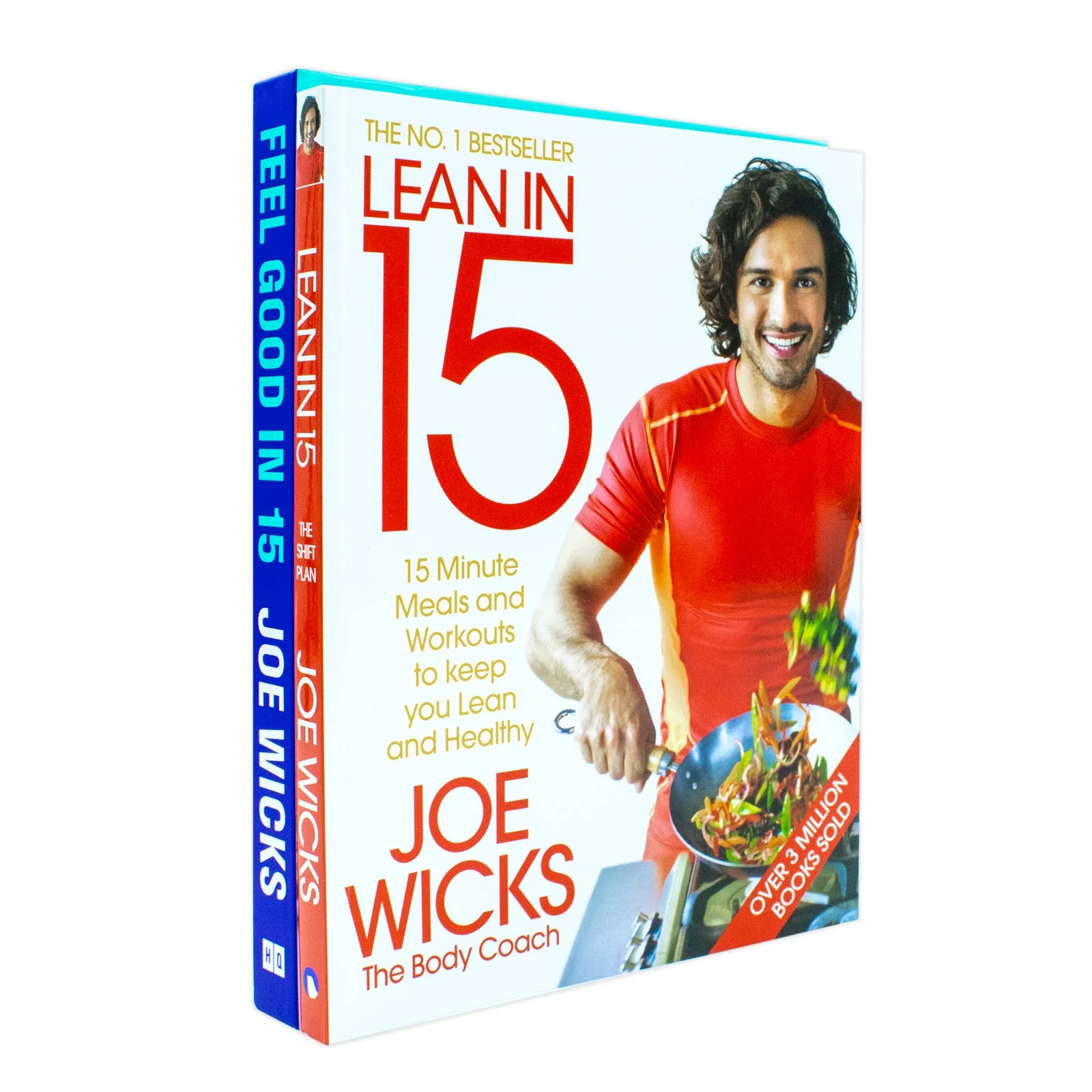 Lean in 15 The Shift Plan & Feel Good In 15 By Joe Wicks 2 Books Collection Set