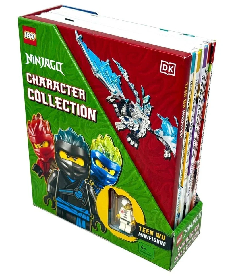 LEGO Ninjago Character Collection 8 Books Collection Set: Includes Teen Wu Minifigure - Image 4