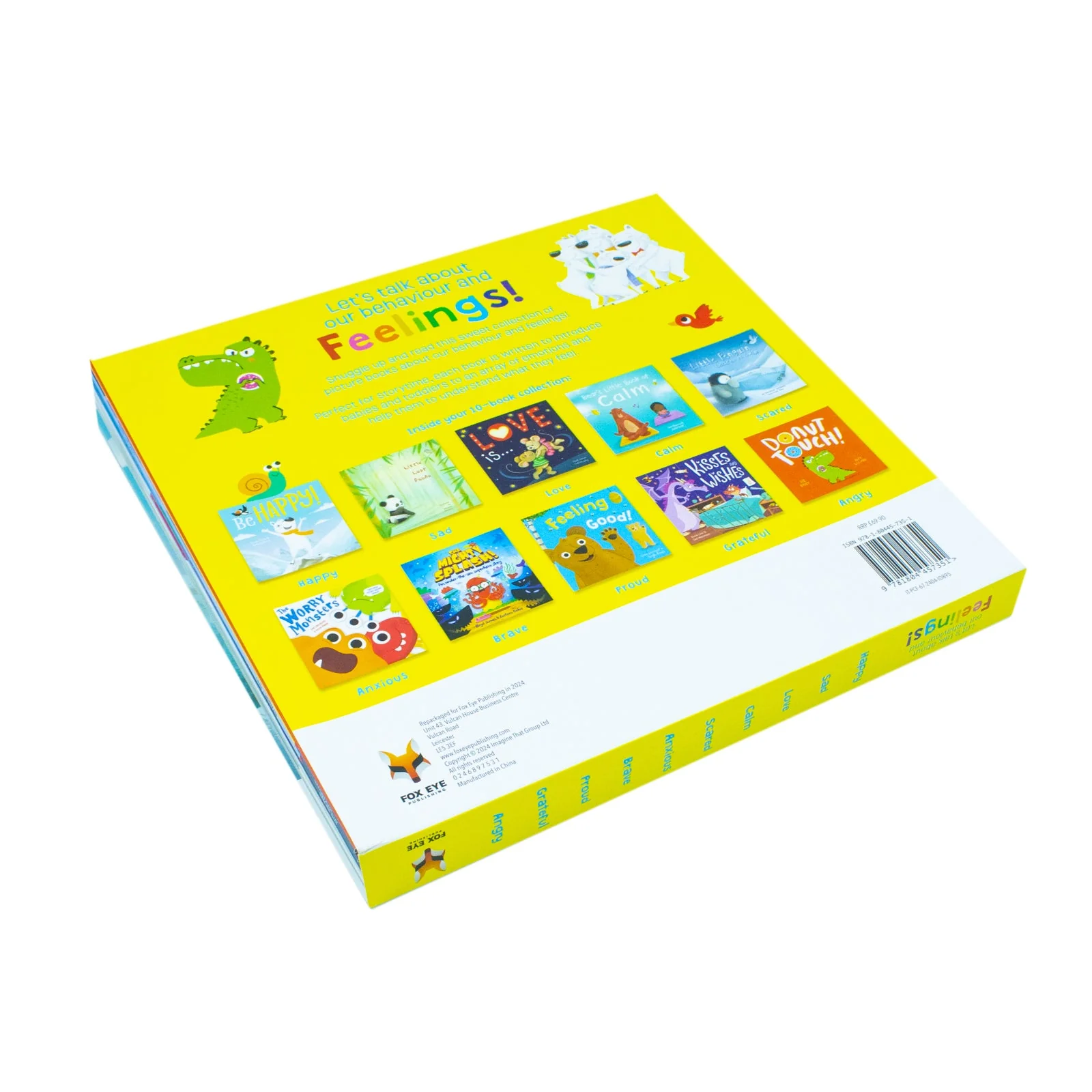 Let's Talk About Our Behaviour and Feelings 10 Illustrated Stories Collection - Image 7