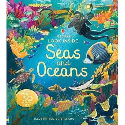 Usborne Look Inside Collection 6 Books Set - Space, Animal Homes, Our World, Seas and Oceans, Jungle, Nature - Image 5