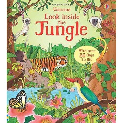 Usborne Look Inside Collection 6 Books Set - Space, Animal Homes, Our World, Seas and Oceans, Jungle, Nature - Image 6
