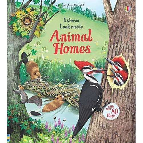 Usborne Look Inside Collection 6 Books Set - Space, Animal Homes, Our World, Seas and Oceans, Jungle, Nature - Image 7