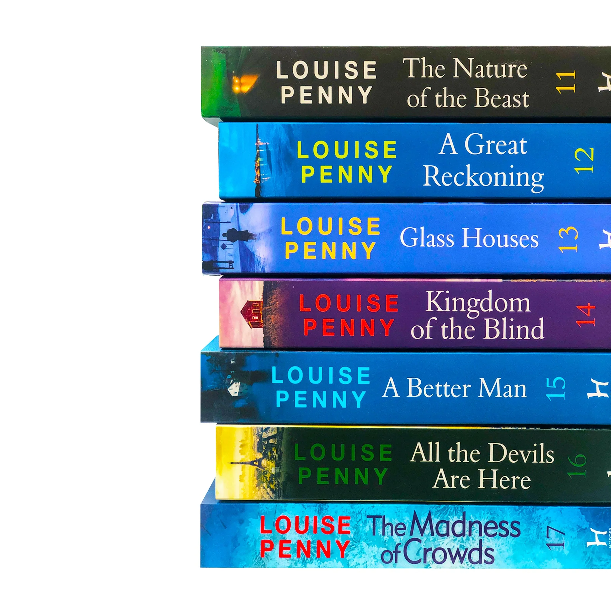 Chief Inspector Gamache Book Series 11-17 Collection 7 Books Set by Louise Penny (The Nature of the Beast, A Great Reckoning, Glass Houses, Kingdom of the Blind, A Better Man, All the Devils Are Here, The Madness of Crowds) - Image 2