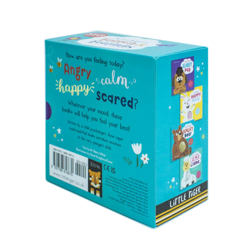 My First Behaviours Touch Feelings 4 Books Gift Box Set By Naira Wilson - Ages 0-5 - Board Book - Image 2