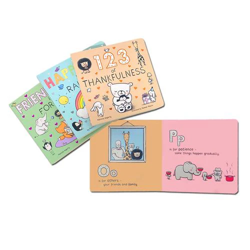 My First Books of Happiness 4 Books Collection Box Set by Patricia Hegarty (ABC of Kindness, 123 of Thankfulness, Happiness is a Rainbow & More) - Image 3