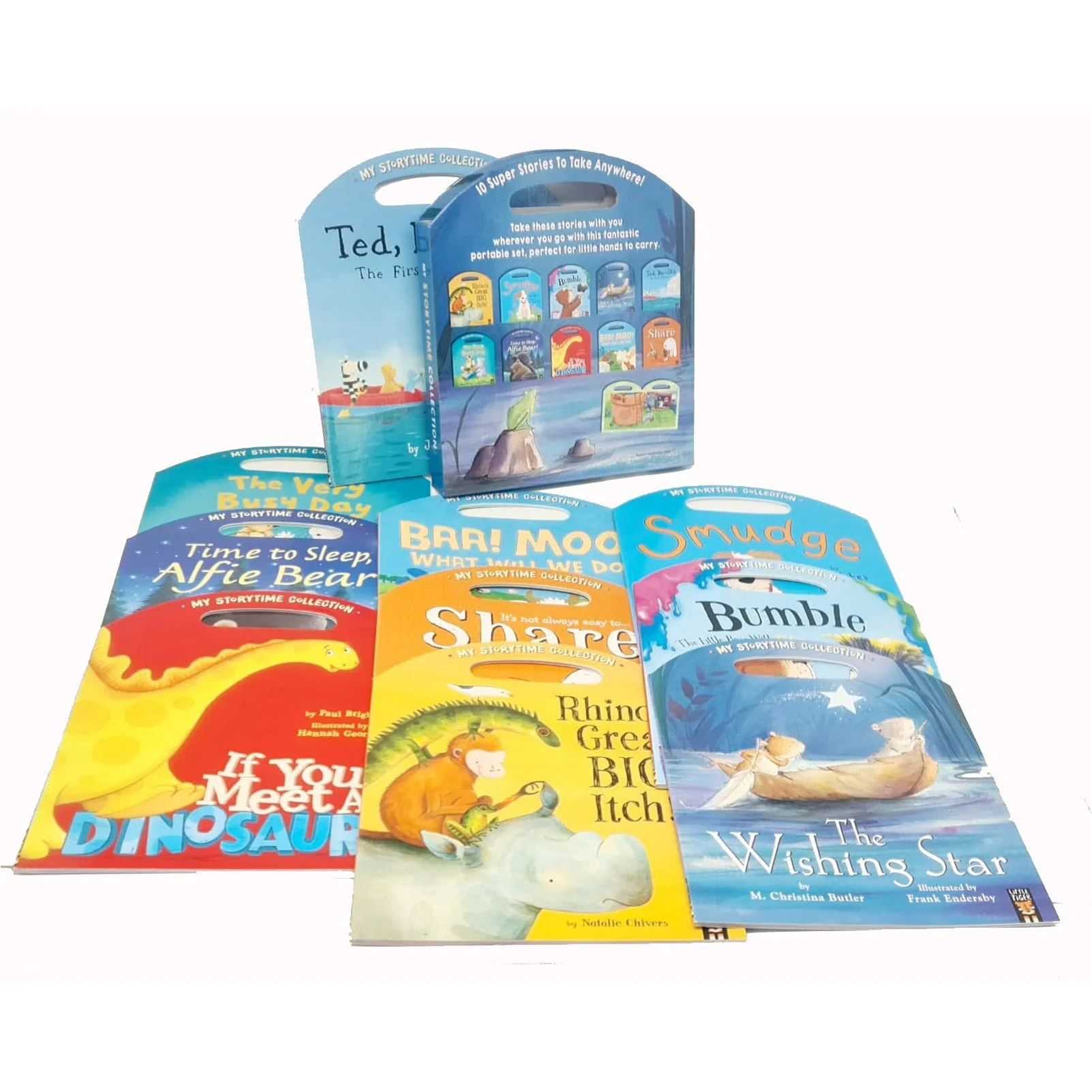 My Storytime Collection 10 Books Set (Rhinos Great Big Itch, Smudge, Bumble, The Wishing Star, The Very Busy Day, Time to Sleep Alfie Bear and More) - Image 4