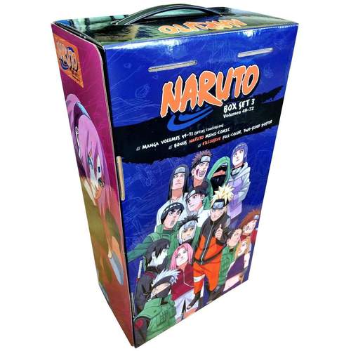 Naruto Box Set 3 - 49-72 Complete Childrens Gift Set Collection Masashi Kishimoto - Image 2