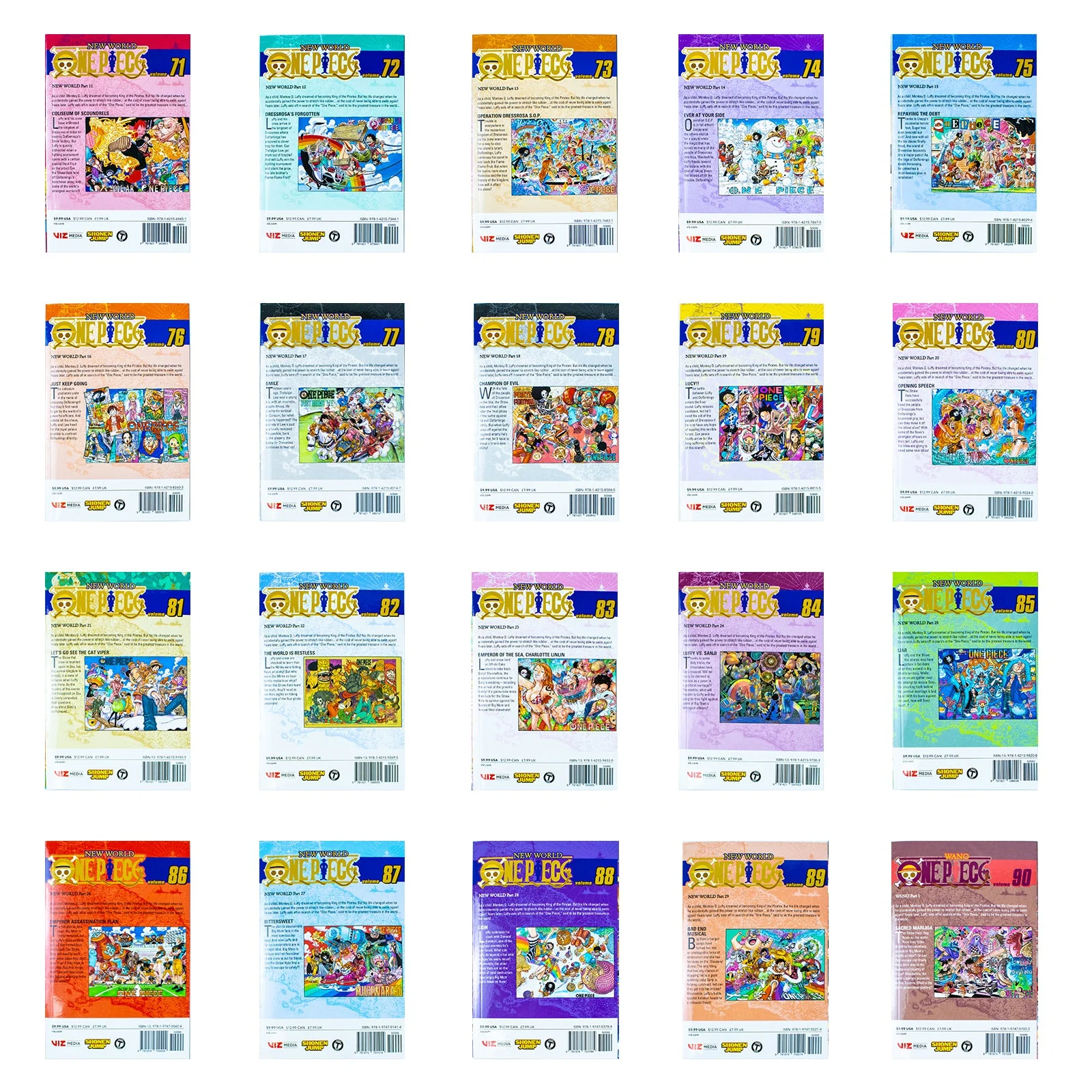 One Piece Box Set 4: Dressrosa to Reverie: Volumes 71-90 with Premium - Image 12