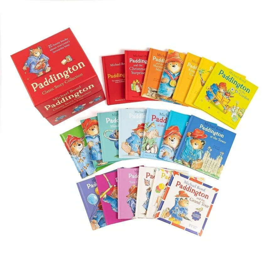 Paddington Classic Story Collection 20 Books Box Set Michael Bond (Paddington, At the Zoo, at St Paul's, the Marmalade Maze, at the Palace, The Tower, Grand Tour, Carnival, Goes for Gold, Christmas Surprise & More) - Image 5