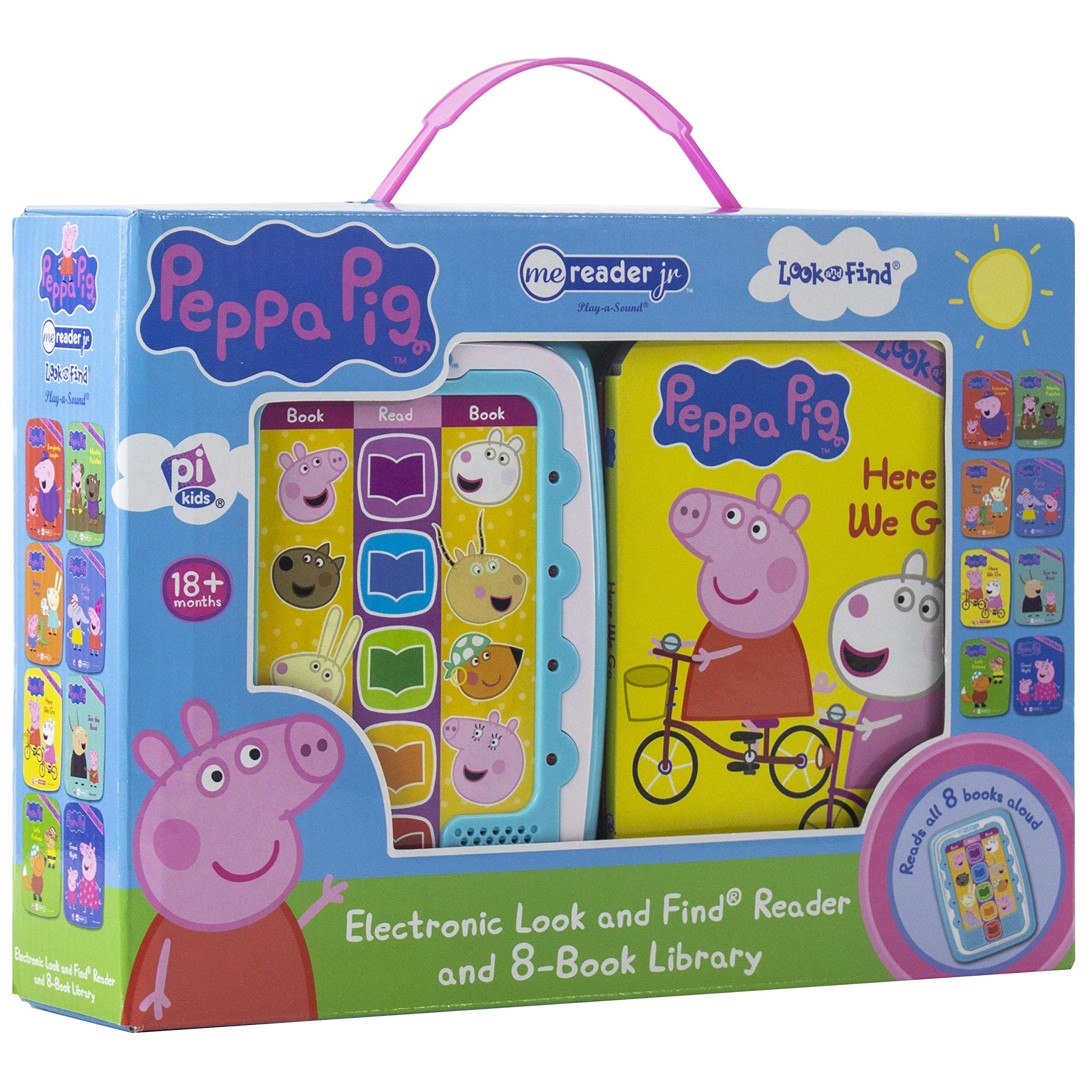 Peppa Pig Electronic Me Reader Jr and 8 Look and Find Sound Book Library - Image 7