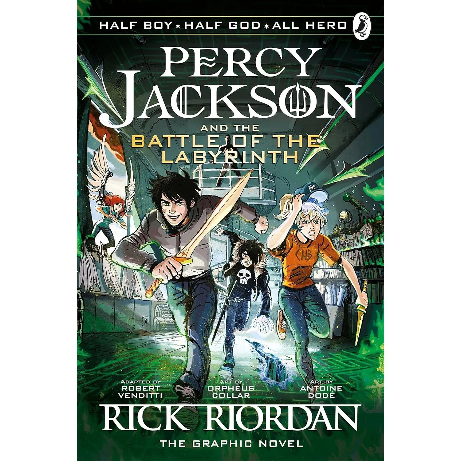 Percy Jackson Graphic Novels 1-5 Books Collection Set (Mixed Covers) - Image 5
