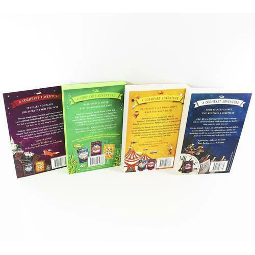 Peter Bunzl A Cogheart Adventure Collection Series 4 Books - Cogheart Moonlocket Skycircus Shadowsea - Image 4