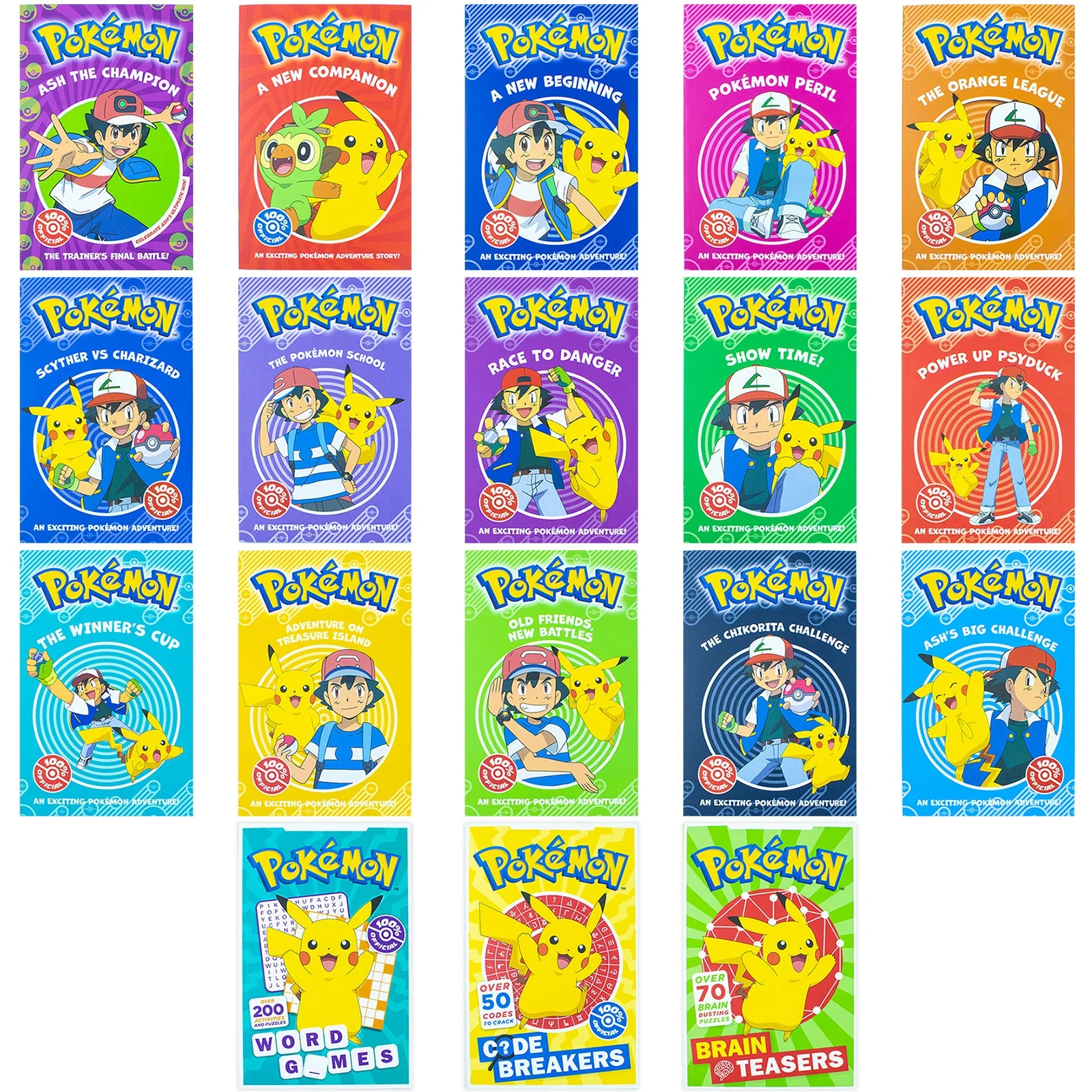 Pokemon Mega Collection 18 Books Box Set (Manga books) - Image 4