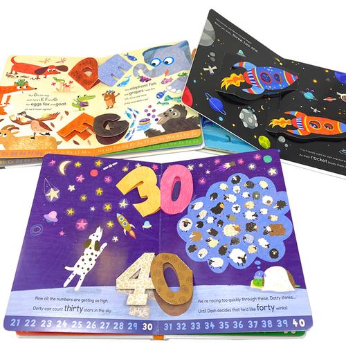 Little Learners Pop-Up Collection 3 Books Box Set (Beep-Beep and Zooms things that go, Dotty and Dash's 123, Alfie and Bet's ABC) - Image 3