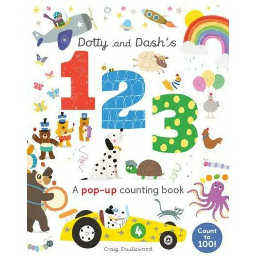 Little Learners Pop-Up Collection 3 Books Box Set (Beep-Beep and Zooms things that go, Dotty and Dash's 123, Alfie and Bet's ABC) - Image 7
