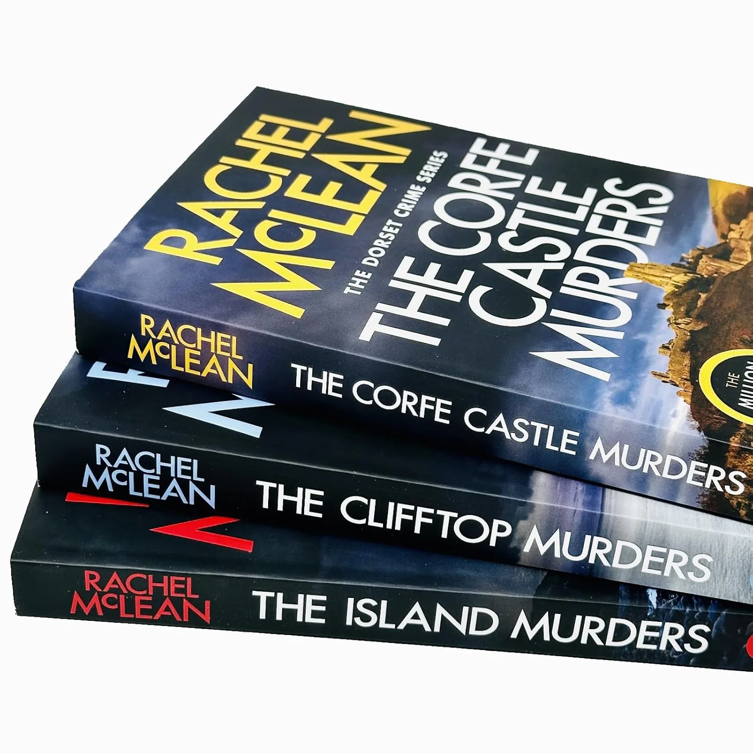 Rachel McLean Dorset Crime Series Collection 3 Books Set (The Corfe Castle Murders, The Clifftop Murders and The Island Murders) - Image 2