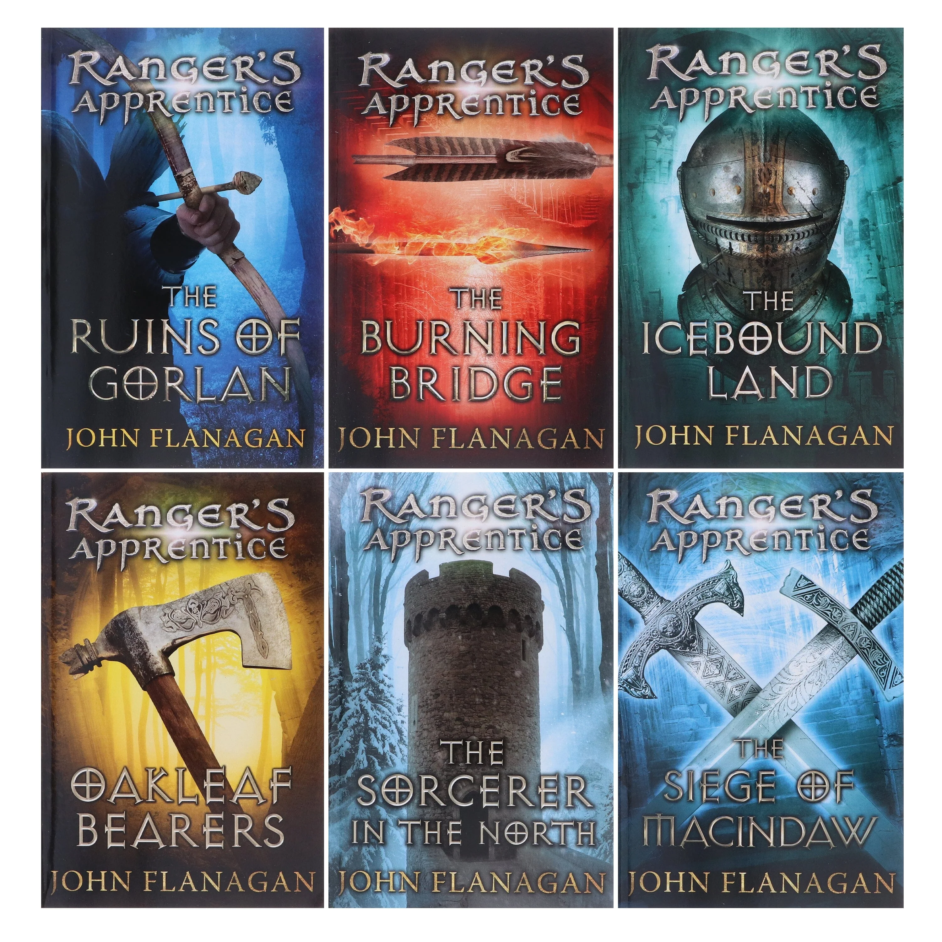 Rangers Apprentice 6 Books Collection Set Series 1 - Ruins Of Gorlan Burning Bridge Icebound Land .. - Image 3