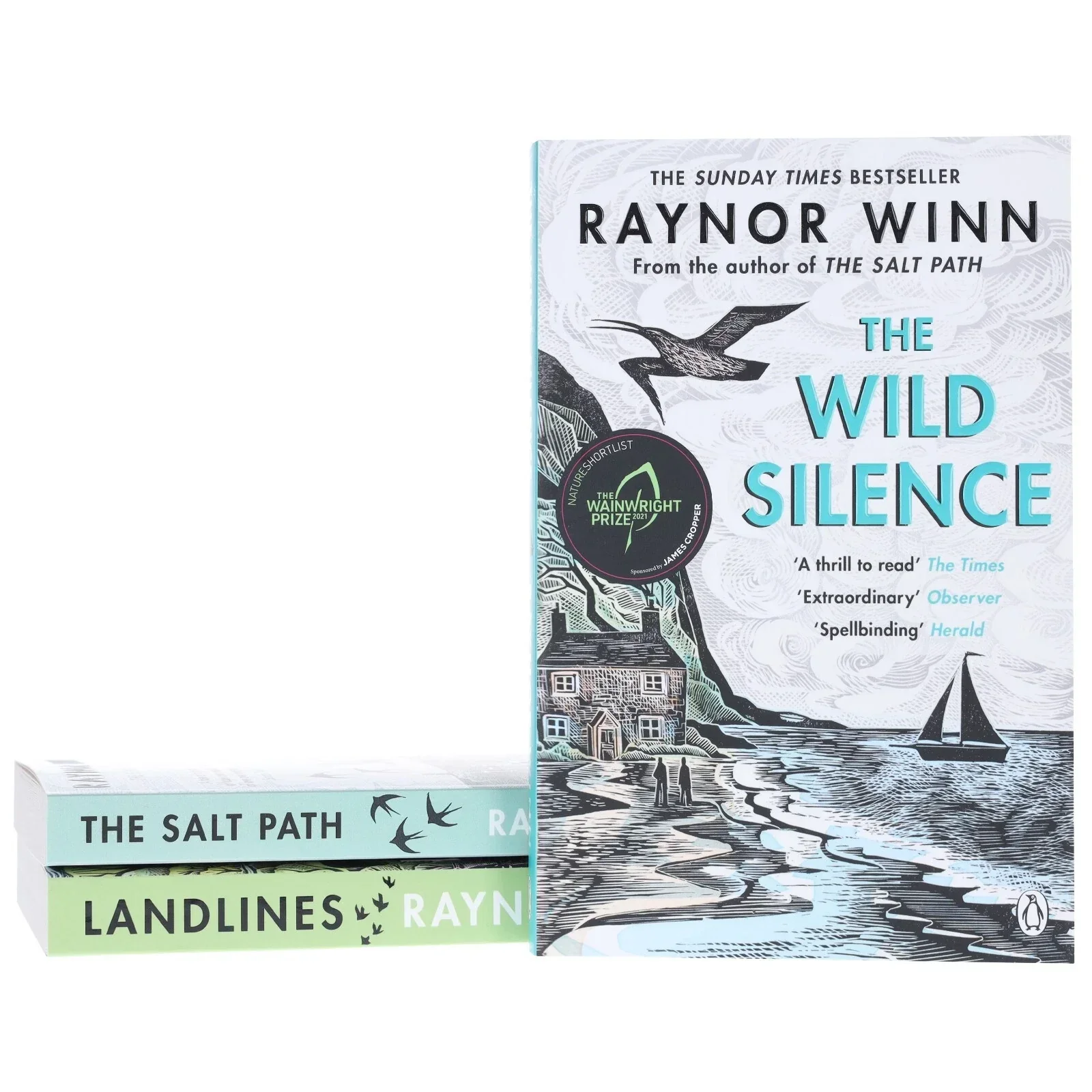 Raynor Winn Collection – 3 Books Set | The Salt Path, The Wild Silence & Landlines | Inspirational Nature & Travel Memoirs - Image 5