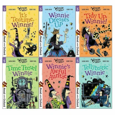 Read With Oxford Winnie And Wilbur Stage 5 6 Books Set
