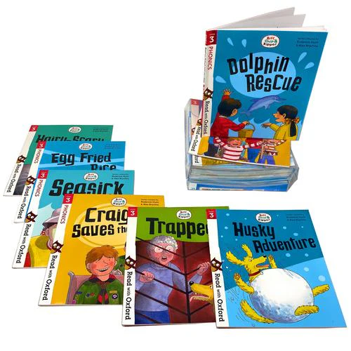NEW Biff Chip And Kipper Stage 3 Read With Oxford For Age 5 - 16 Books Collection Set - Image 3