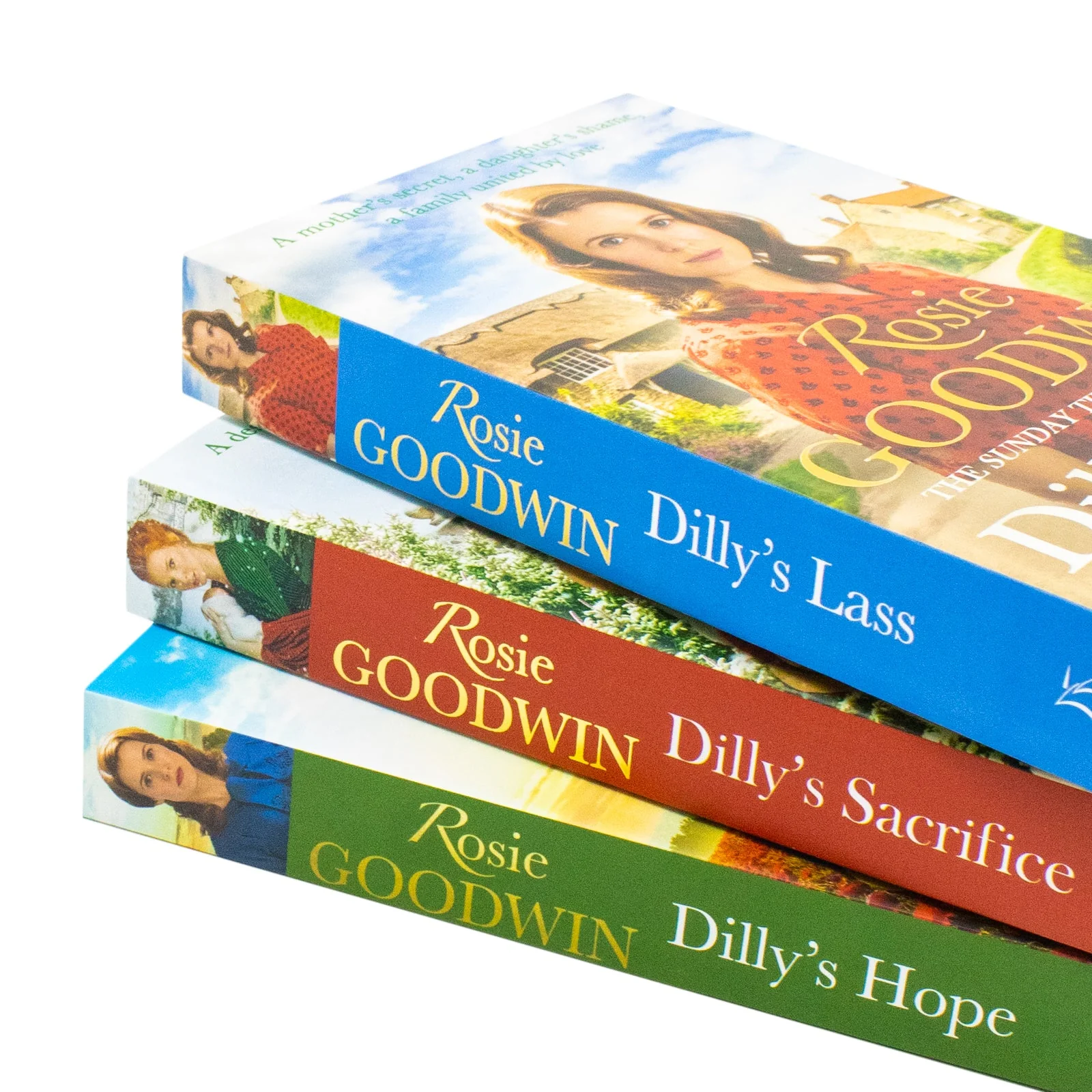 Rosie Goodwin Dilly's Story Series 3 Books Collection Set (Dilly's Sacrifice, Dilly's Lass, Dilly's Hope) - Image 2