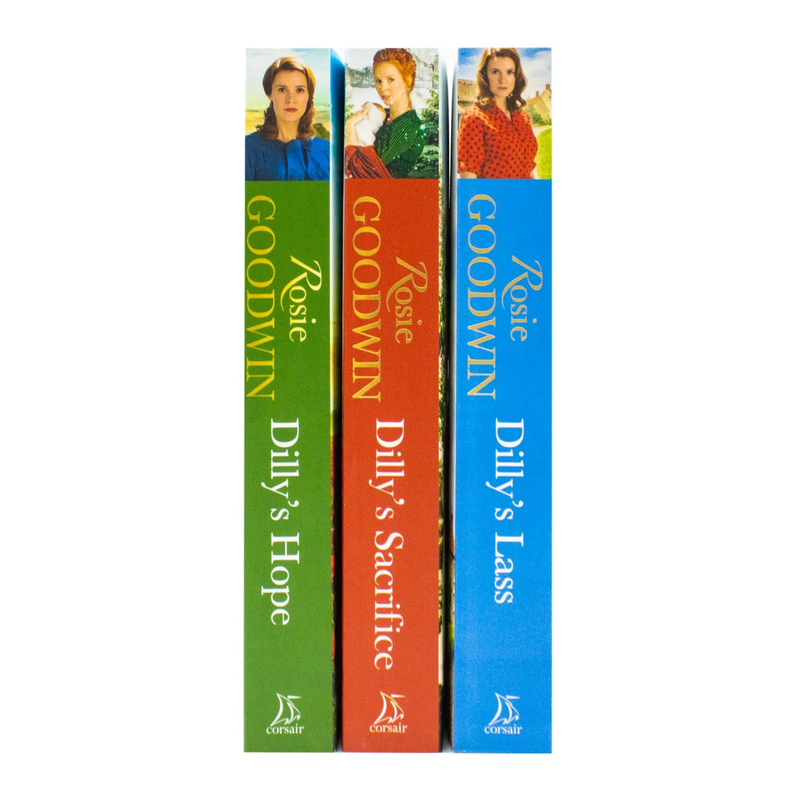 Rosie Goodwin Dilly's Story Series 3 Books Collection Set (Dilly's Sacrifice, Dilly's Lass, Dilly's Hope) - Image 3