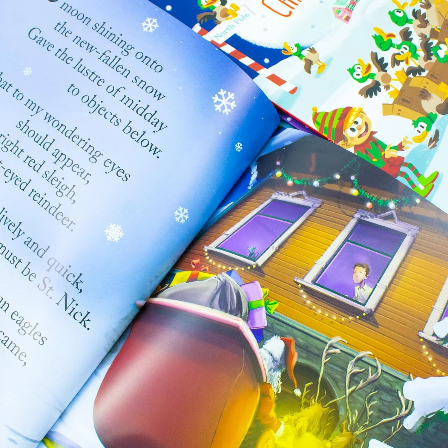 Santa’s Big Pack of Christmas Stories 10 Book Set – A Christmas Carol, The Night Before Christmas & Festive Kids Collection - Image 11