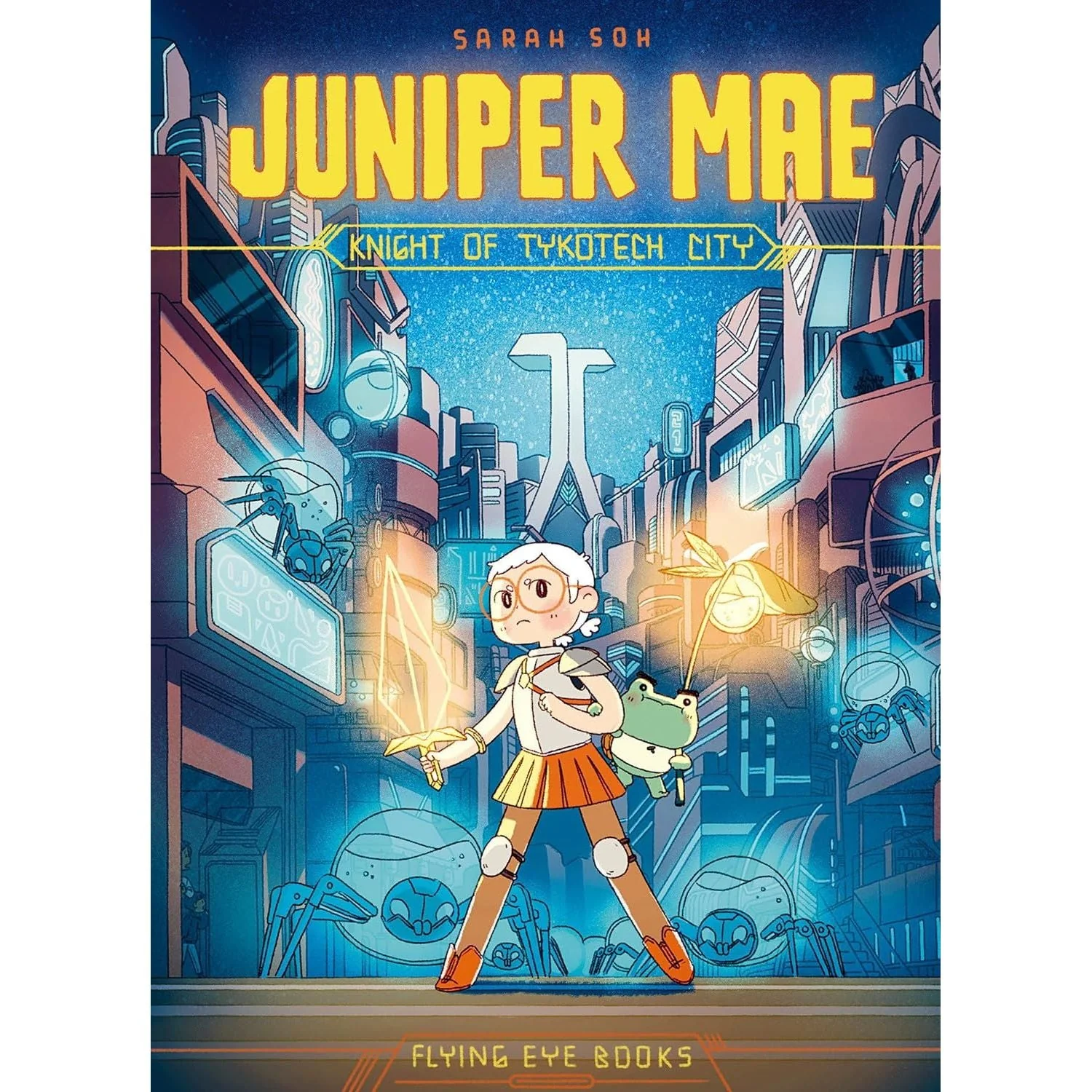 Sarah Soh Juniper Mae Series 2 Books Collection Set (Secrets of the Guardian Knights, Knight of Tykotech City) - Image 2