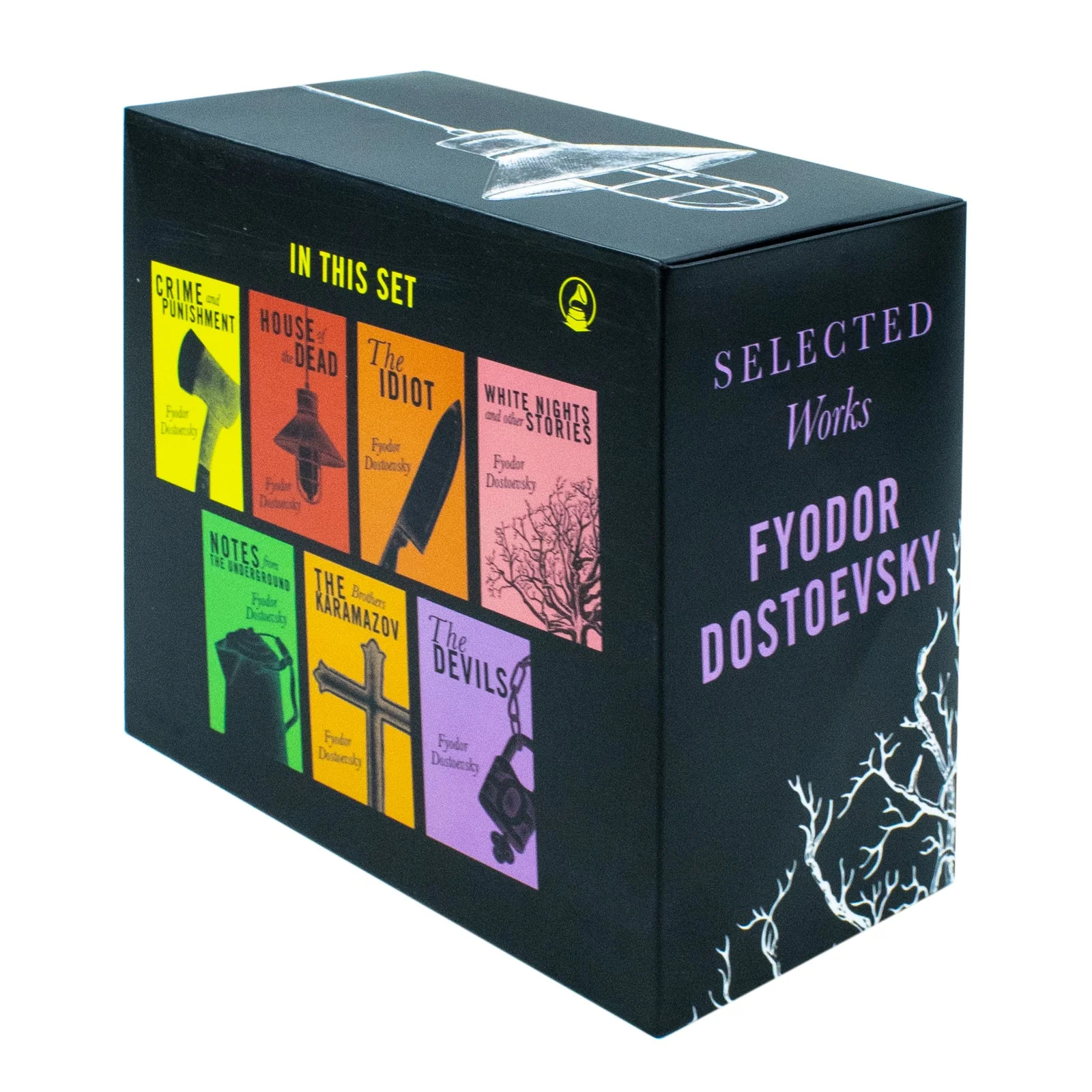 Selected Works of Fyodor Dostoevsky 7 Books Collection Set - Image 2