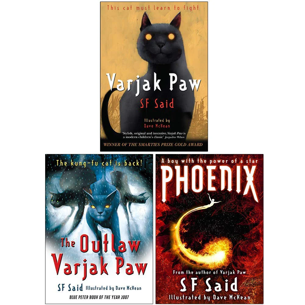 SF Said Collection 3 Books Set (Varjak Paw, Phoenix, The Outlaw Varjak Paw) - Image 2