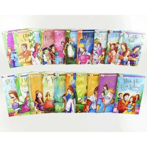 Shakespeare Stories Collection Pack Box Set 20 Childrens Books Shakespeare For Children Romeo And Juliet Macbeth Othello The Tempest - Image 3