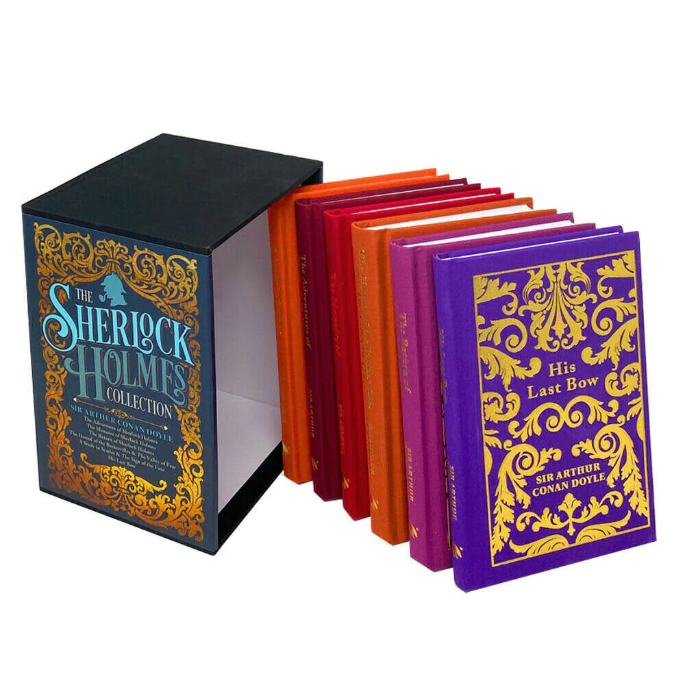 Sherlock Holmes Deluxe Hardback Collection Arthur Conan Doyle 6 Books Box Set - Image 3