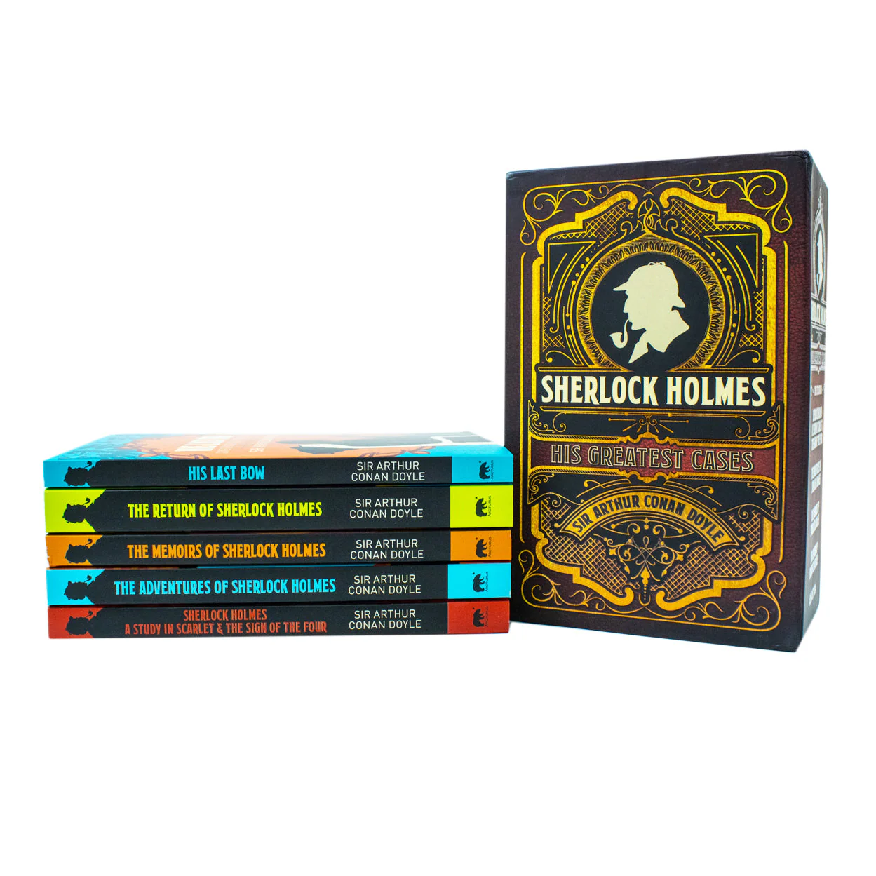 Sherlock Holmes: His Greatest Cases: 5-Book paperback boxed set (Arcturus Classic Collections, 11) - Image 2