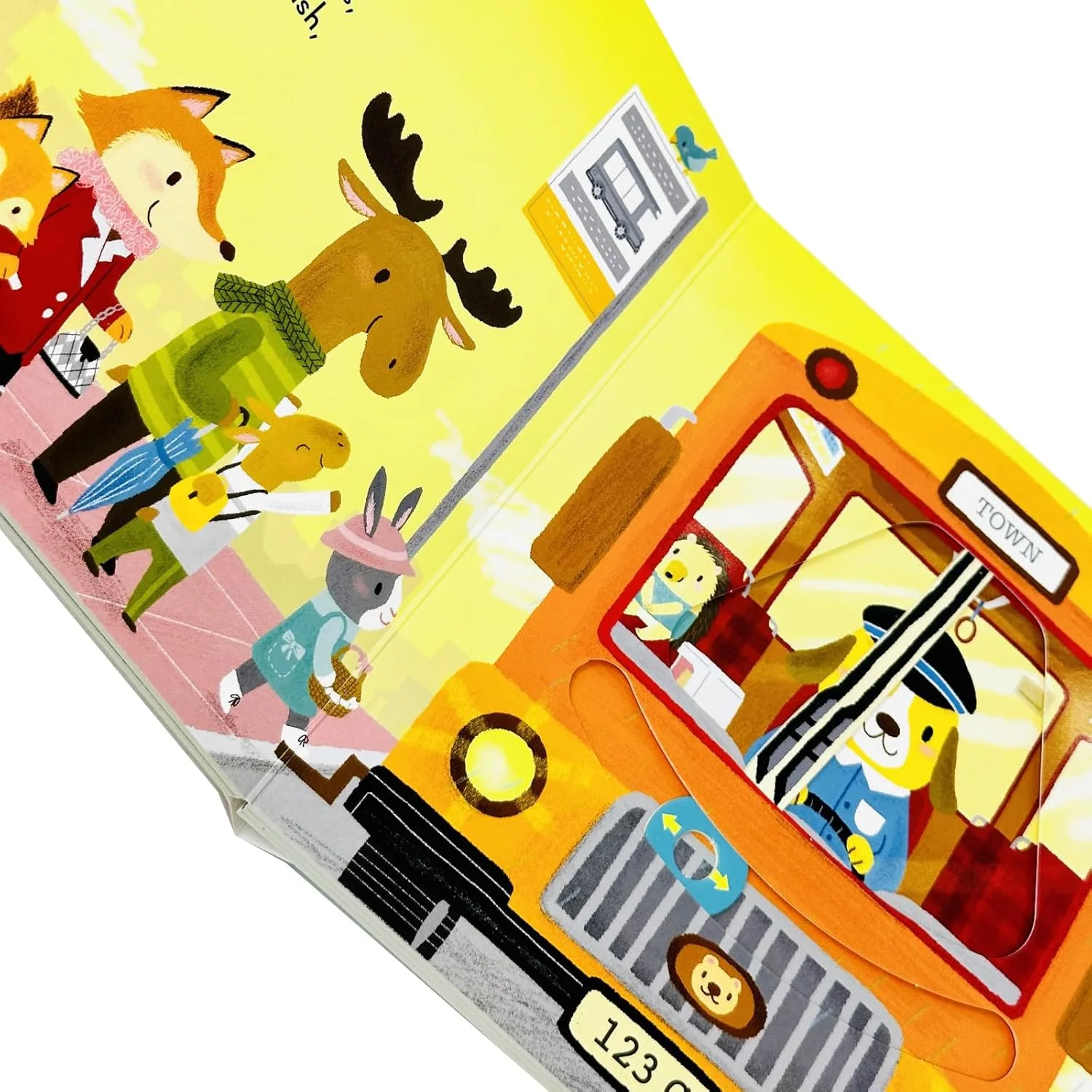 Sing Along With Me! Series 5 Books Collection Set By Yu-hsuan Huang (The Wheels on the Bus, Baa Baa Black Sheep, Head Shoulders Knees and Toes,If You're Happy and You Know It and Hickory Dickory Dock) - Image 5