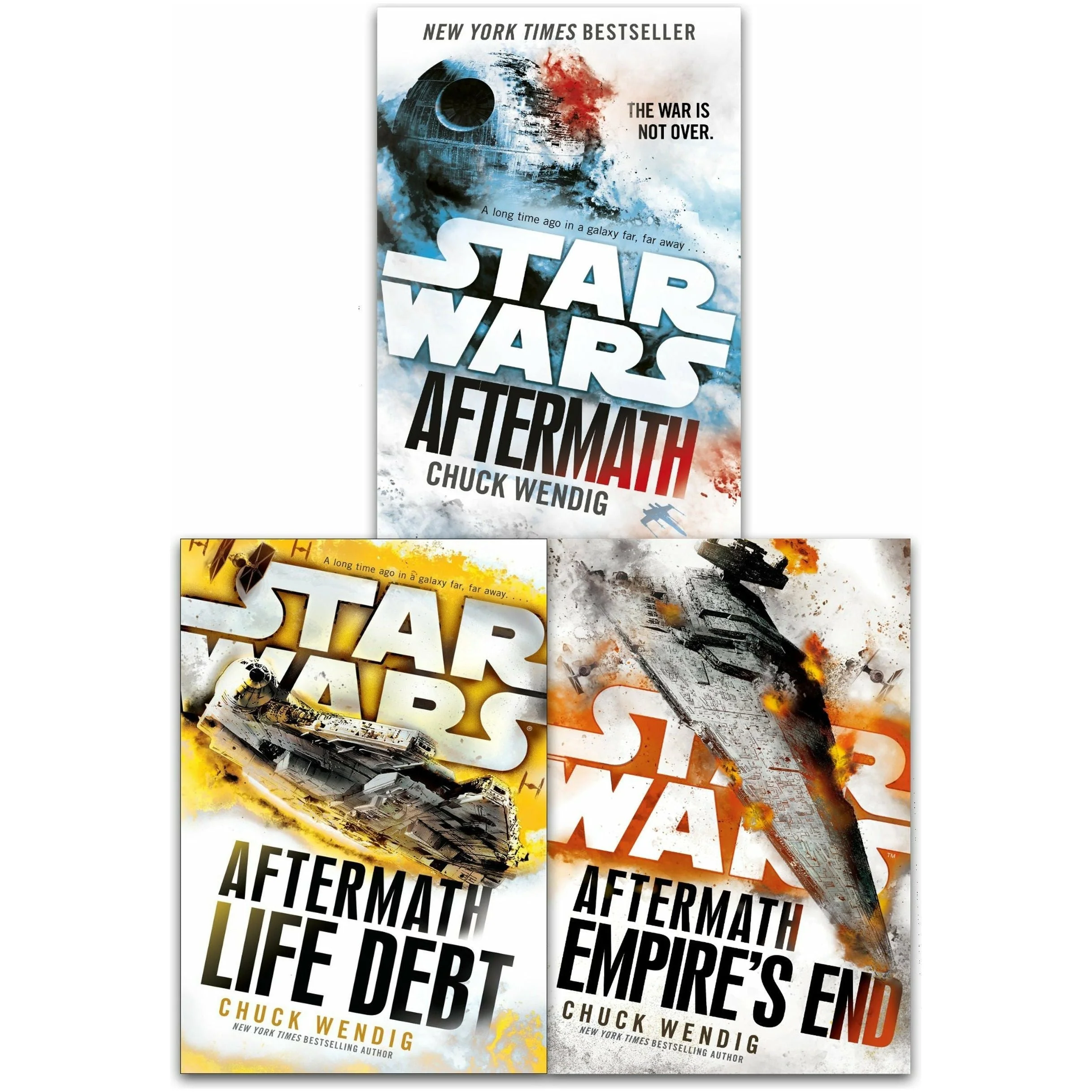 Star Wars Aftermath Trilogy 3 Books Collection Set By Chuck Wendig Life Debt - Image 2