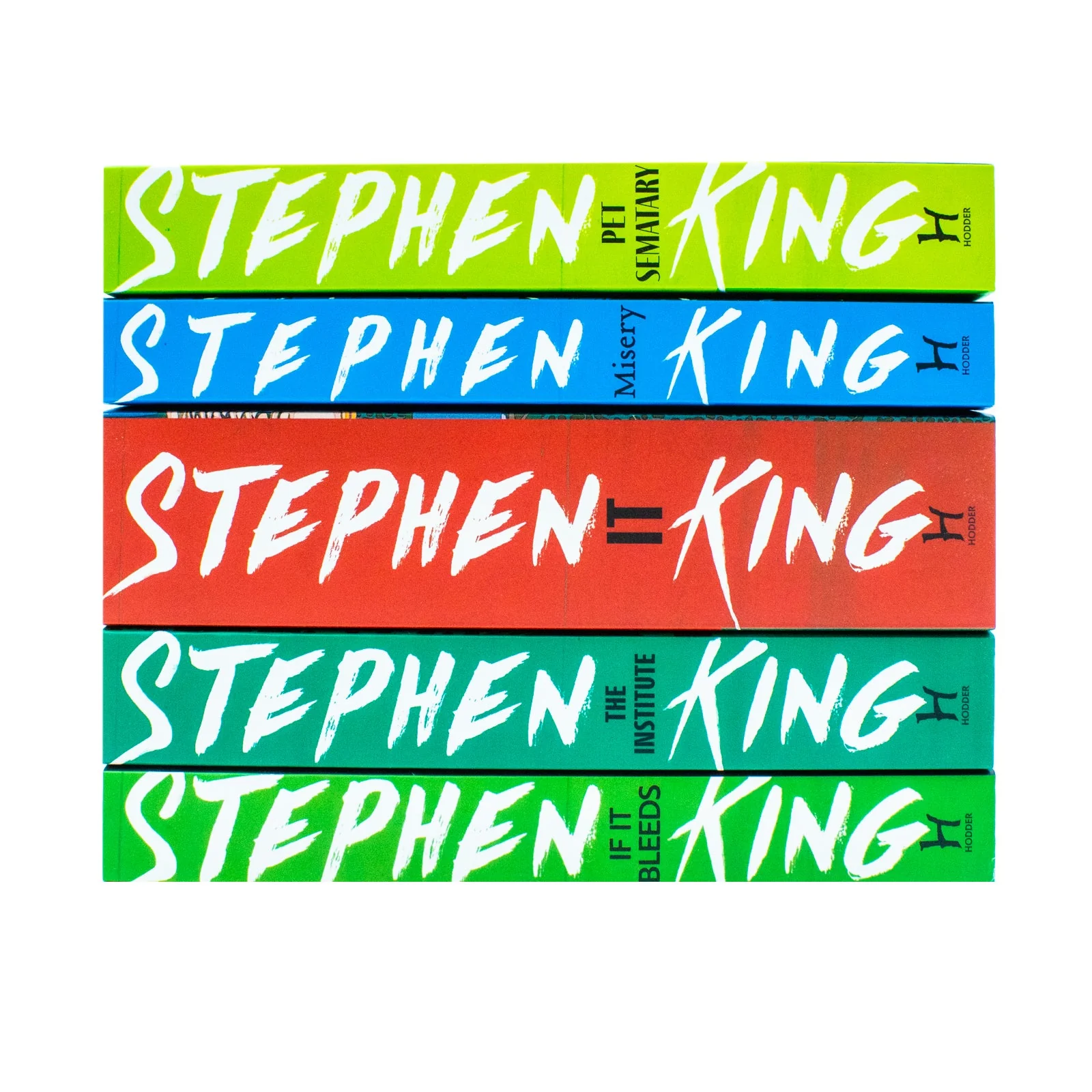 Stephen King Classic Collection 5-Book Box Set – If It Bleeds, The Institute, IT, Misery, Pet Sematary - Image 2