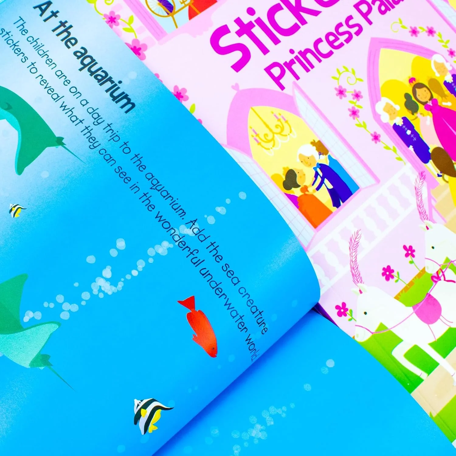 Sticker Dress Up Activity 4 Book Collection Set: My Day Out (555 Fun Stickers Shopping Trip, Holiday, Princess Palace and Wedding) - Image 6