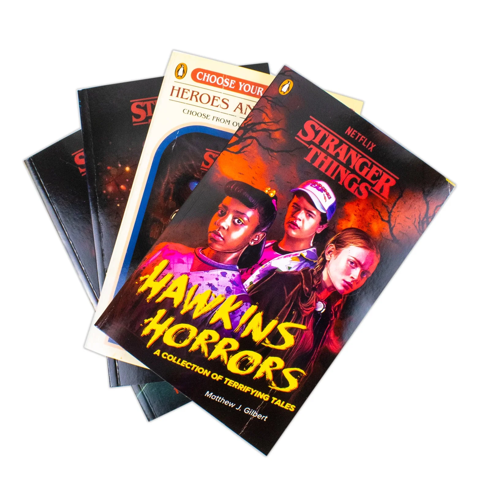 Stranger Things 4 Book Set – Hawkins Horrors, Heroes & Monsters, Season One & Two Collection - Image 2
