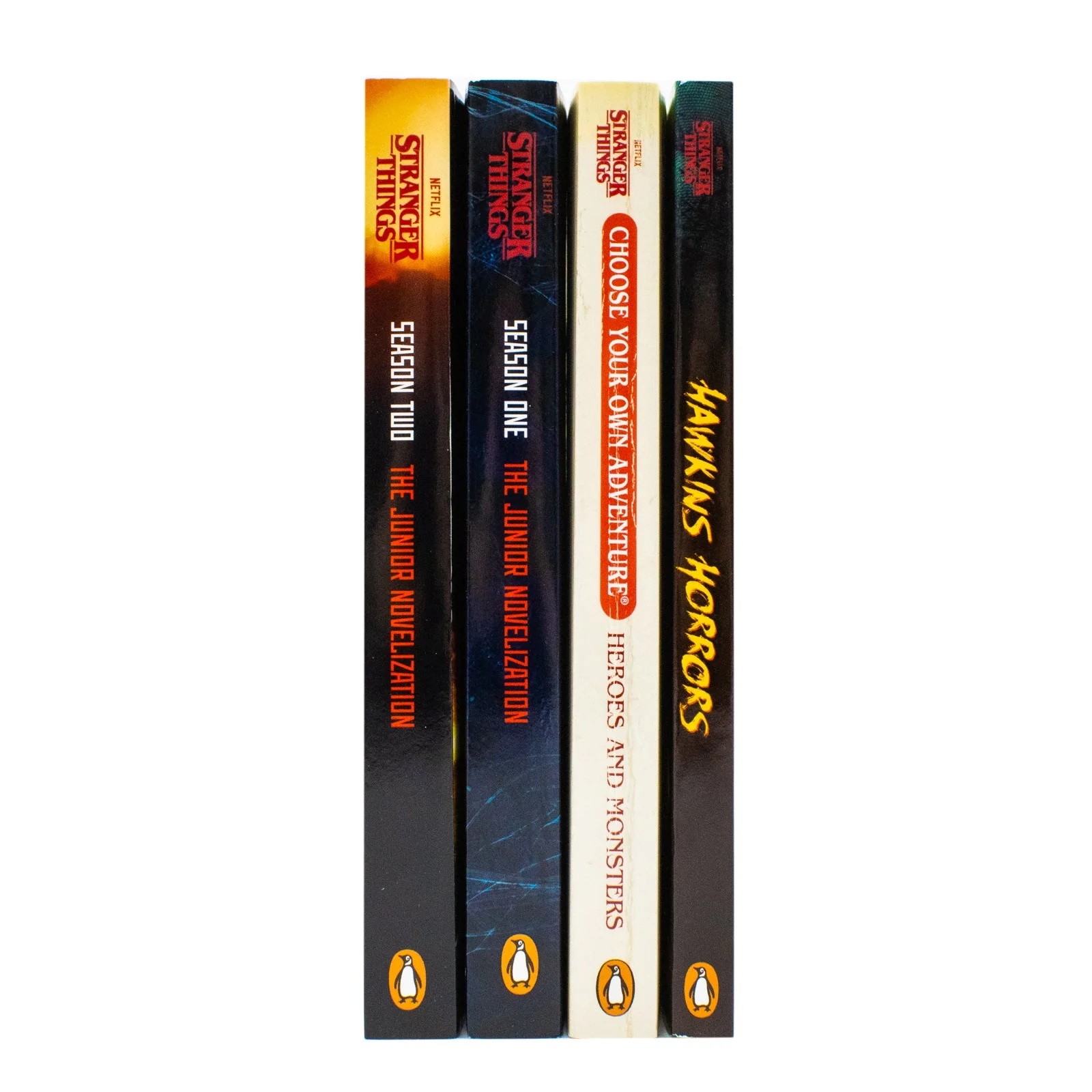 Stranger Things 4 Book Set – Hawkins Horrors, Heroes & Monsters, Season One & Two Collection - Image 3