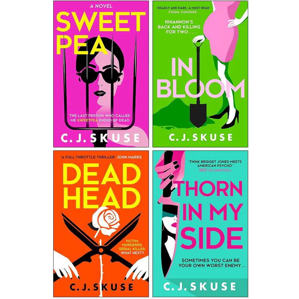 Sweetpea Series 4 Books Collection Set By C. J. Skuse (Sweetpea, In Bloom, Dead Head & Thorn in my Side) - Image 2