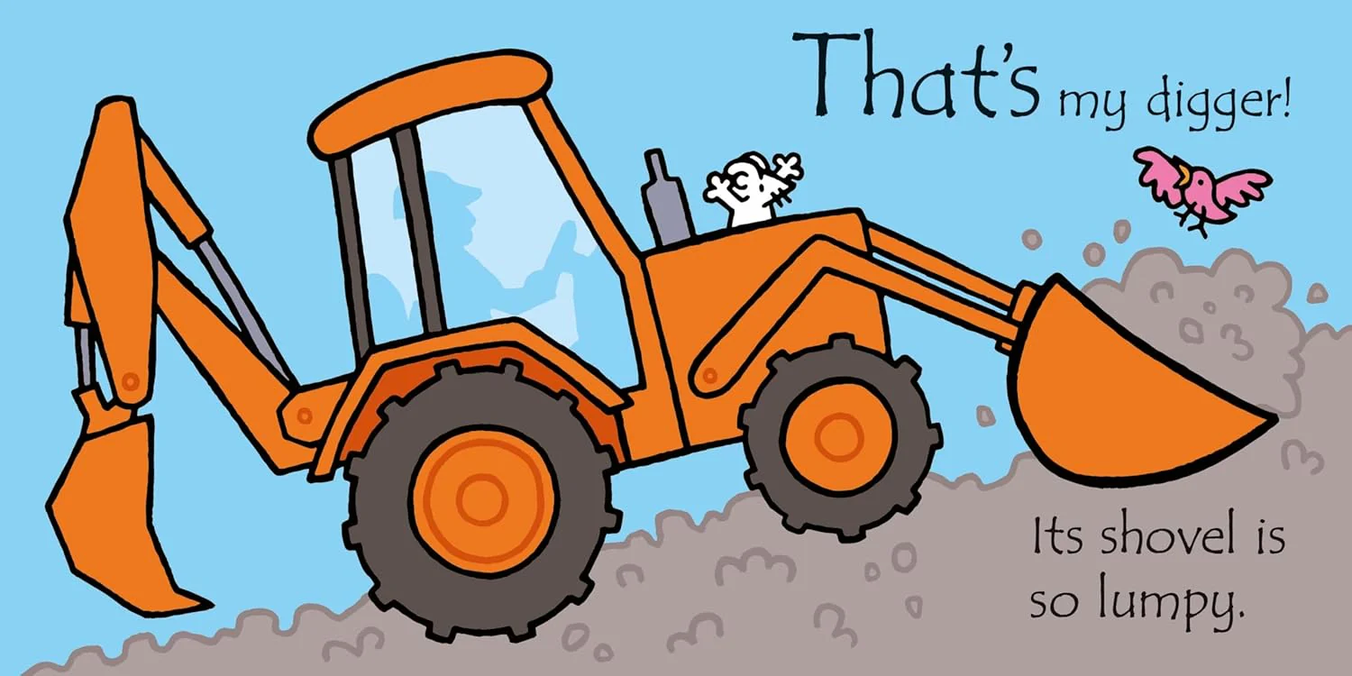 That's not my digger by Fiona Watt (Usborne Touchy-Feely Books) - Image 4