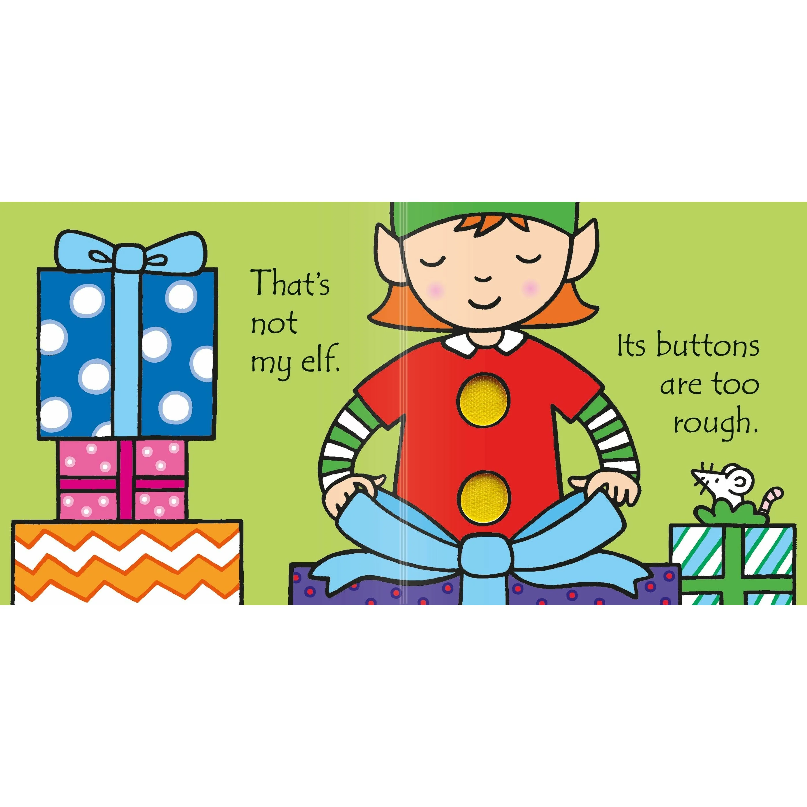 Usborne Touchy Feely That's Not My Elf by Fiona Watt - Image 2