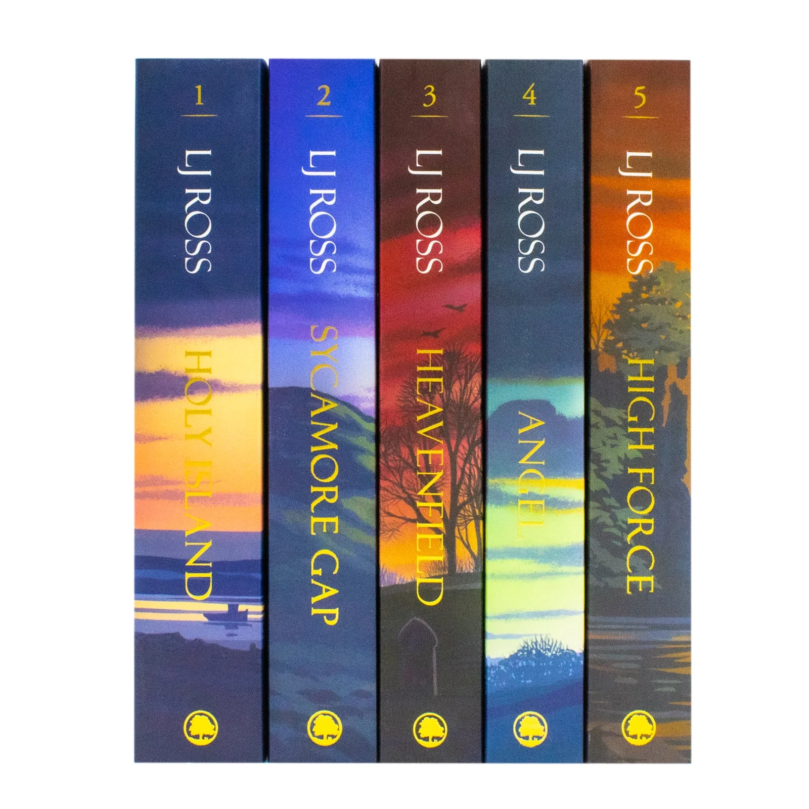 The DCI Ryan Mystery 5 Books Collection Set by LJ Ross - Holy Island, Sycamore Gap, Heavenfield, Angel, High Force (Book 1-5) - Image 4