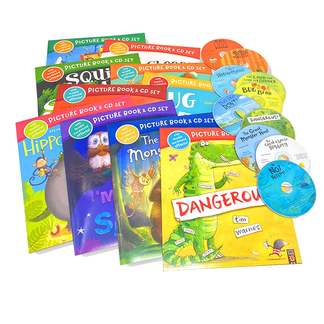 The Great Cheese Robbery and Other Stories Collection 10 Books & CDs Set (Bed Times Story, Bedtime Stories For Kids) - Image 3
