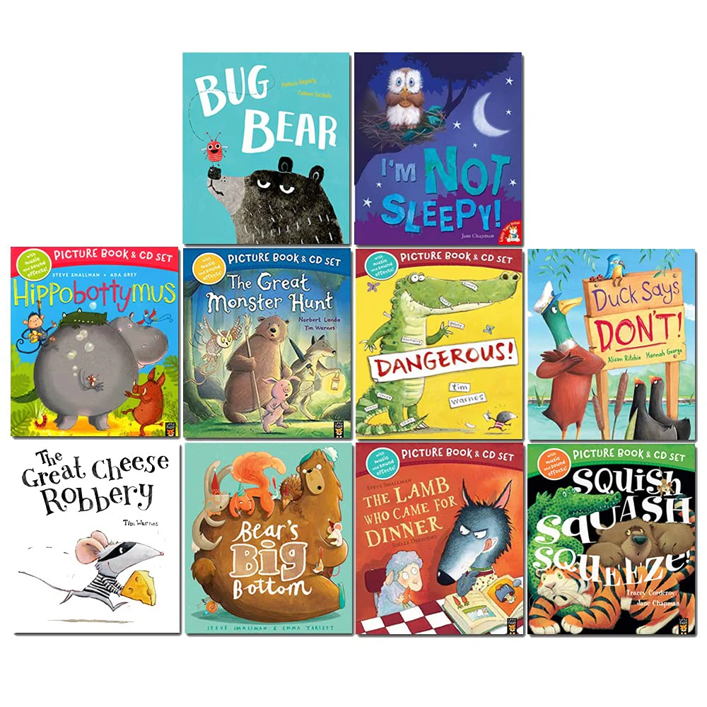 The Great Cheese Robbery and Other Stories Collection 10 Books & CDs Set (Bed Times Story, Bedtime Stories For Kids) - Image 4