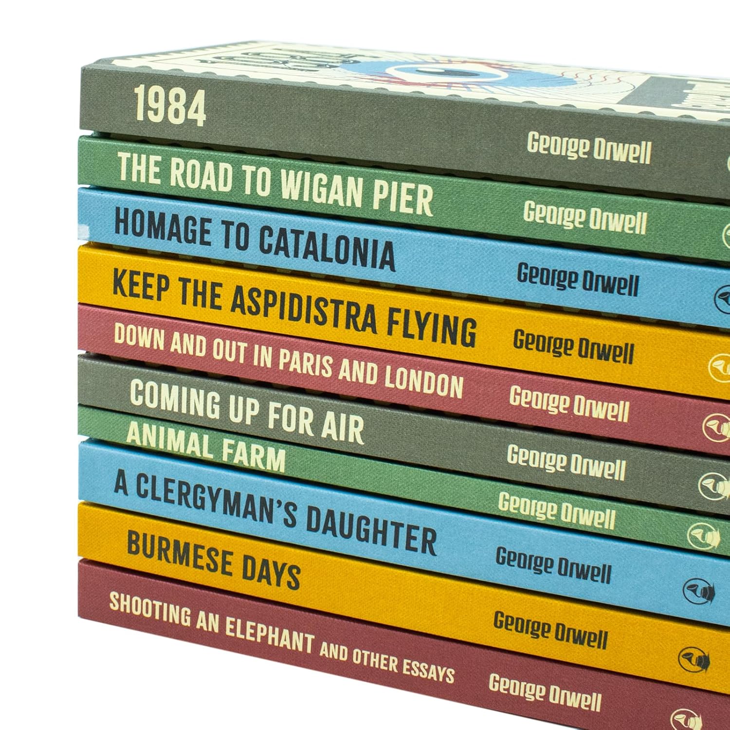 The Greatest Works Of George Orwell 10 Books Hardback Collection - Image 5