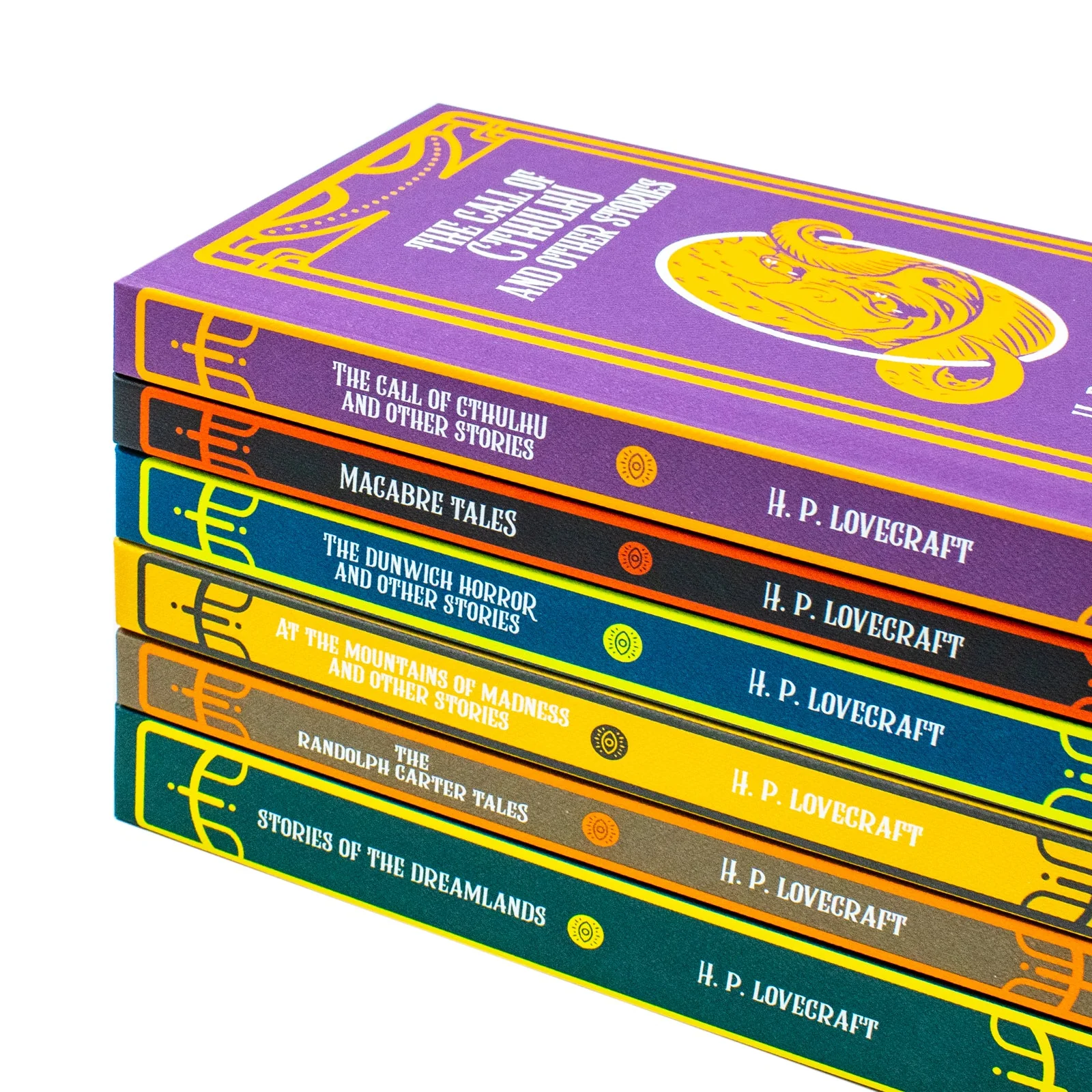 The H.P. Lovecraft 6 Book Hardback Collection: Macrabre Tales, Stories of the Dreamlands, The Randolph Carter Tales,The Call of Cthulhu & Other Stories - Image 4