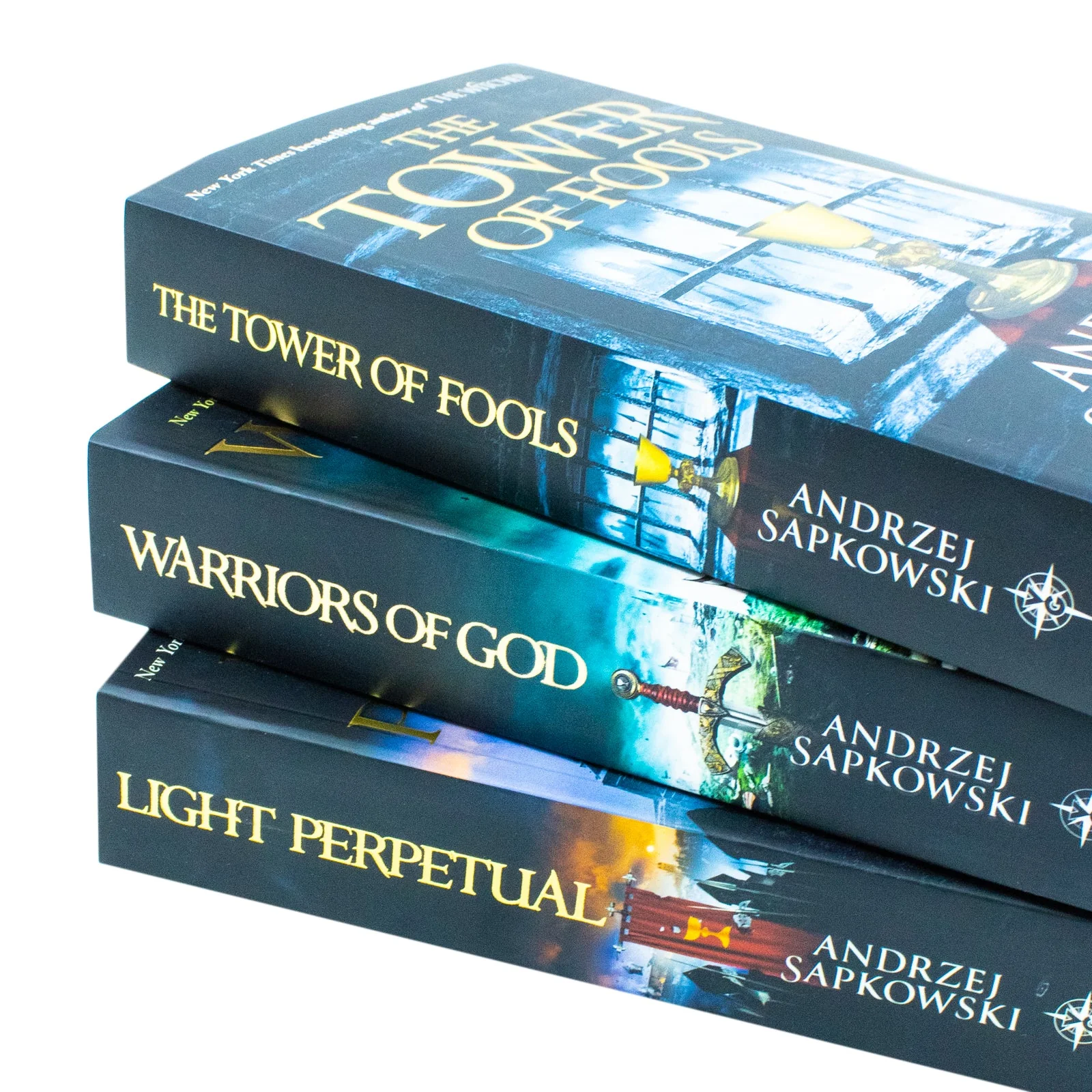 The Hussite Trilogy 3 Books Collection Set by Andrzej Sapkowski (The Tower of Fools, Warriors of God, Light Perpetual) - Image 2